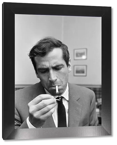 Roger Vadim, french film director. at a bar in Paris, France, April 1964