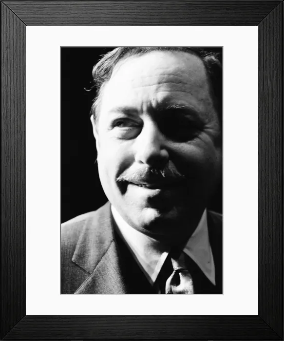 Framed Print : Tennessee Williams in London, Tuesday 23rd March 1965 Framed Print : Tennessee Williams in London, Tuesday 23rd March 1965