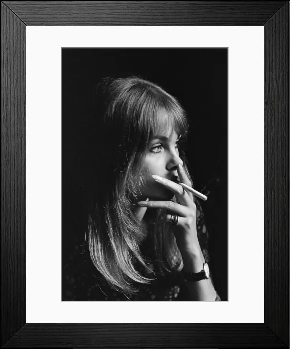 Framed Print : Jean Shrimpton, model and actor, pictured during the press announcement of Framed Print : Jean Shrimpton, model and actor, pictured during the press announcement of