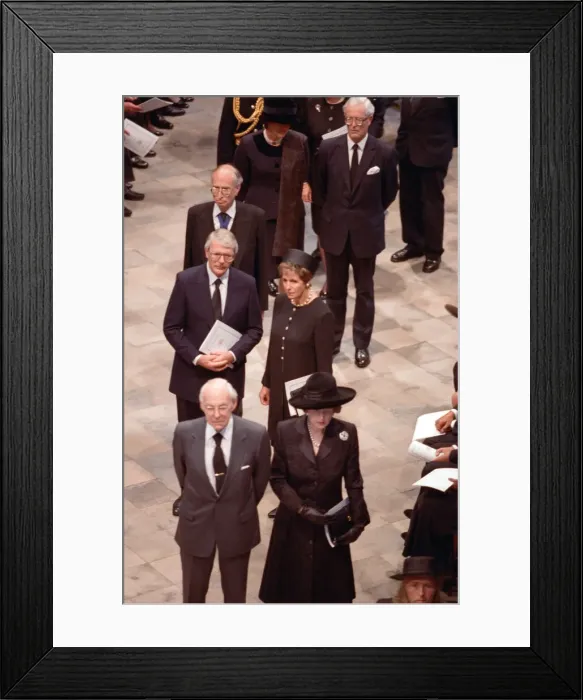 Framed Print : The funeral of Diana, Princess of Wales at Westminster Abbey, London Framed Print : The funeral of Diana, Princess of Wales at Westminster Abbey, London