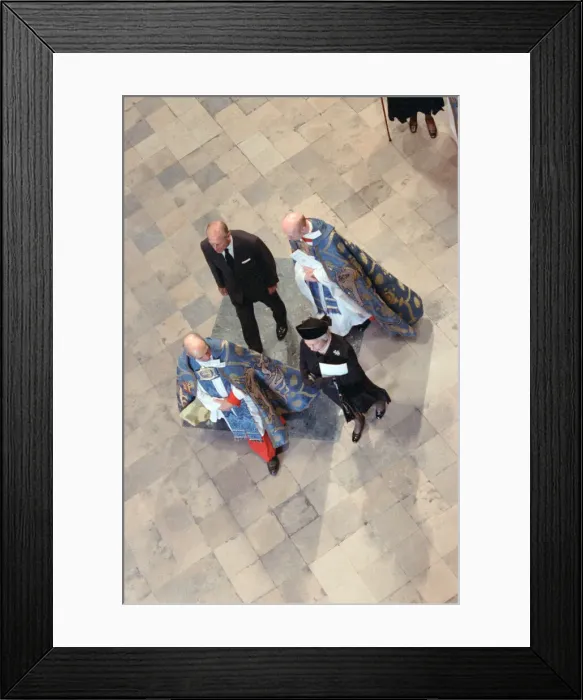 Framed Print : The funeral of Diana, Princess of Wales at Westminster Abbey, London Framed Print : The funeral of Diana, Princess of Wales at Westminster Abbey, London