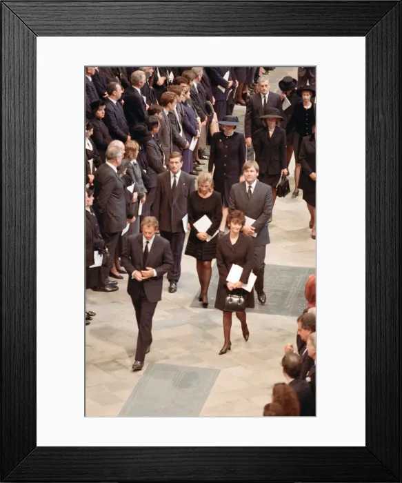 Framed Print : The funeral of Diana, Princess of Wales at Westminster Abbey, London Framed Print : The funeral of Diana, Princess of Wales at Westminster Abbey, London