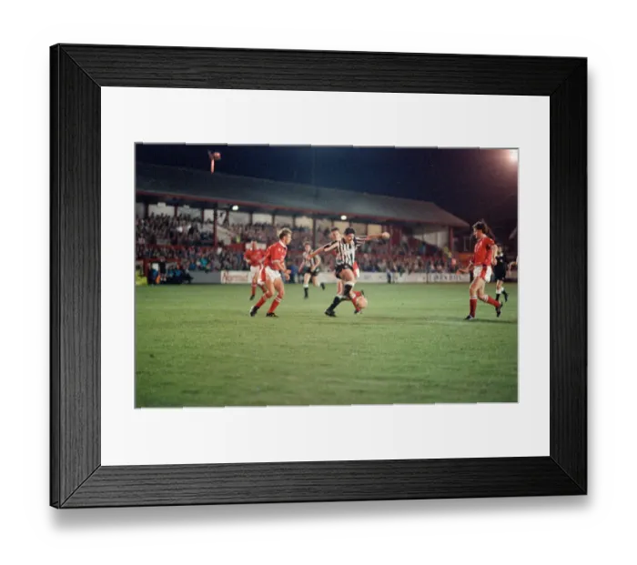 Framed Print : Crewe Alexandra v Newcastle United, League Cup 2nd round 1st leg