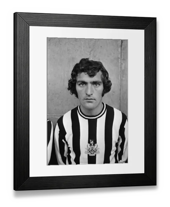 Framed Print : Newcastle United Football Club, Michael Burns. 22nd July 1975 Framed Print : Newcastle United Football Club, Michael Burns. 22nd July 1975