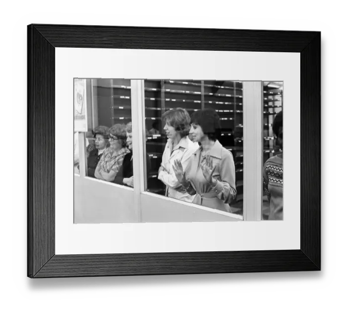 Framed Print : Prince Philip, Duke of Edinburgh visits GEC Stafford. 10th March 1978