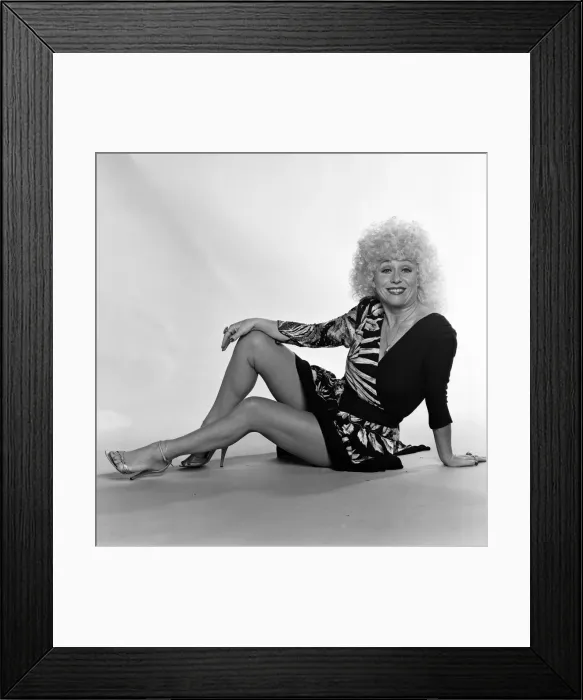 Framed Print : Actress Barbara Windsor. 17th November 1983