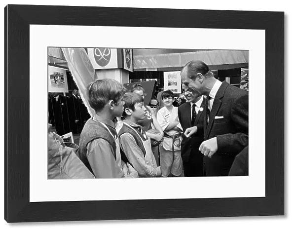 Prince Philip, Duke of Edinburgh, pictured during a visit to Birmingham