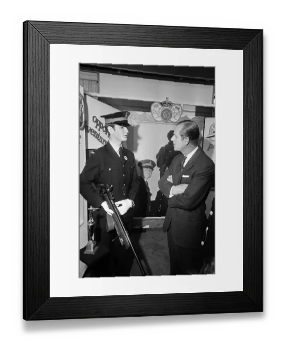 Framed Print : Prince Philip, Duke of Edinburgh, pictured during a visit to Birmingham Framed Print : Prince Philip, Duke of Edinburgh, pictured during a visit to Birmingham