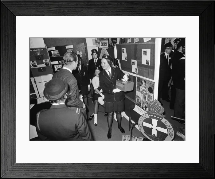 Framed Print : Prince Philip, Duke of Edinburgh, pictured during a visit to Birmingham Framed Print : Prince Philip, Duke of Edinburgh, pictured during a visit to Birmingham