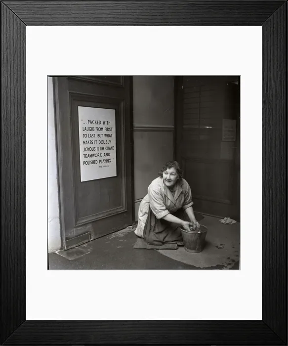 Framed Print : Life in the Mirror Bela Zola Pictures The Charlady Mrs Bayston working Framed Print : Life in the Mirror Bela Zola Pictures The Charlady Mrs Bayston working