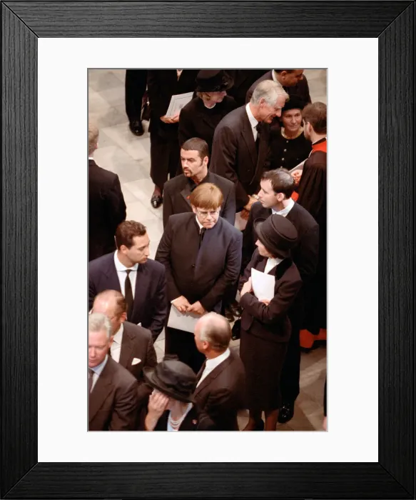 Framed Print : The funeral of Diana, Princess of Wales at Westminster Abbey, London Framed Print : The funeral of Diana, Princess of Wales at Westminster Abbey, London