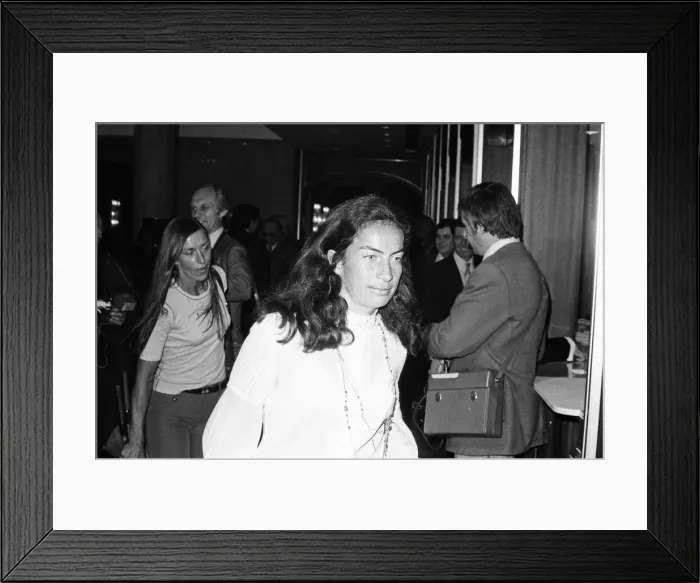 Framed Print : Tennis player Virginia Wade pictured at the Womens Tennis Association meeting held Framed Print : Tennis player Virginia Wade pictured at the Womens Tennis Association meeting held