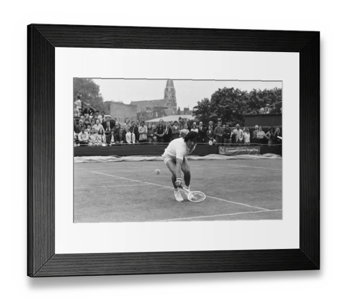 Framed Print : Top players at the Queens Club Tournament at Queens Club, Kensington Framed Print : Top players at the Queens Club Tournament at Queens Club, Kensington