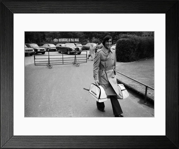 Framed Print : Top players at the Queens Club Tournament at Queens Club, Kensington Framed Print : Top players at the Queens Club Tournament at Queens Club, Kensington
