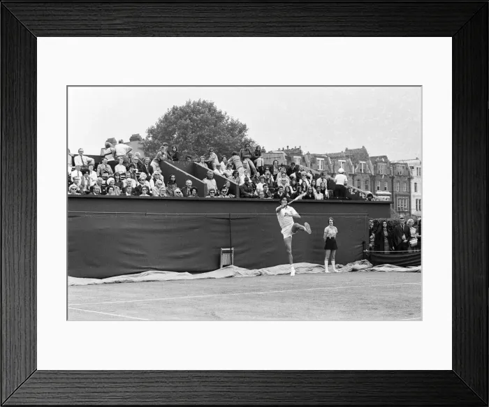 Framed Print : Top players at the Queens Club Tournament at Queens Club, Kensington Framed Print : Top players at the Queens Club Tournament at Queens Club, Kensington