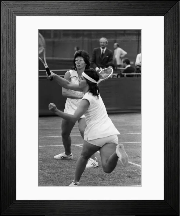 Framed Print : Top players at the Queens Club Tournament at Queens Club, Kensington Framed Print : Top players at the Queens Club Tournament at Queens Club, Kensington