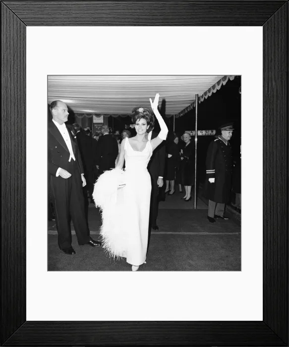 Framed Print : Born Free 1966, Royal Film Performance, The Odeon, Leicester Square, London Framed Print : Born Free 1966, Royal Film Performance, The Odeon, Leicester Square, London