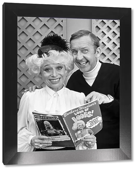 Comedian Norman Vaughan joints Barbara Windsor to look at her newly published book '