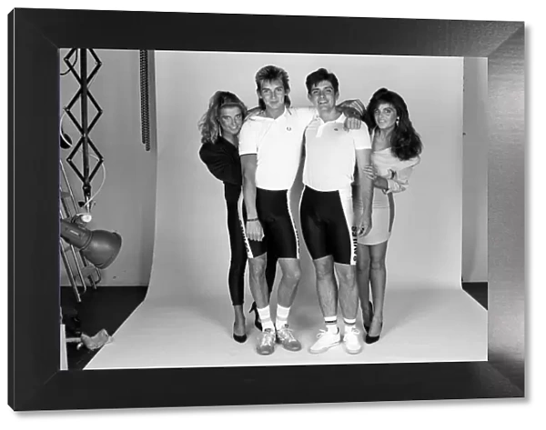 Cycling shorts fashion. 10th September 1986