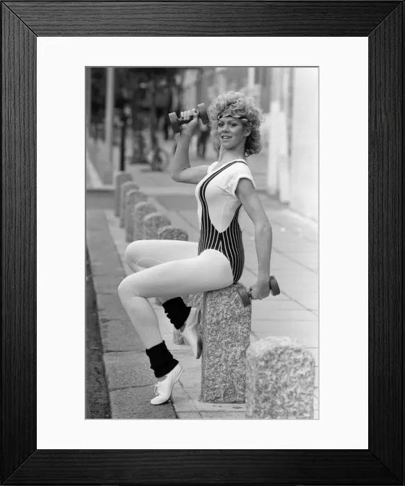 Framed Print : Exhibition of sports and leisure held at Olympia London. 23rd September 1984