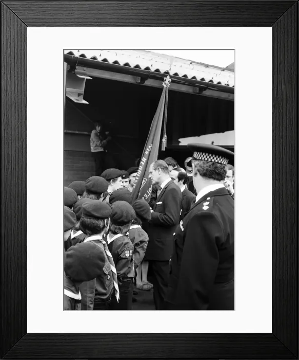 Framed Print : Prince Philip, Duke of Edinburgh visits the West Midlands. 4th May 1978 Framed Print : Prince Philip, Duke of Edinburgh visits the West Midlands. 4th May 1978