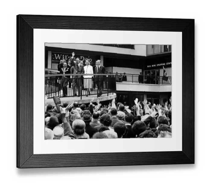 Framed Print : HRH Prince Philip, The Duke of Edinburgh, during his visit to Birmingham to open the Bull Framed Print : HRH Prince Philip, The Duke of Edinburgh, during his visit to Birmingham to open the Bull