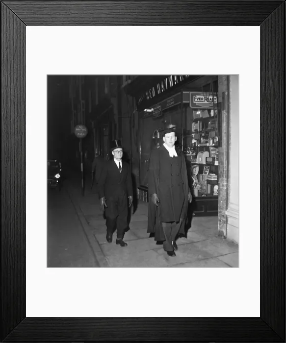 Framed Print : These are university constables of Cambridge or as they are commonly called the Bulldogs Framed Print : These are university constables of Cambridge or as they are commonly called the Bulldogs