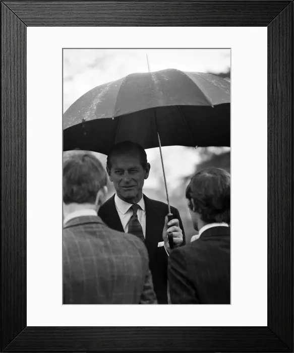 Framed Print : Prince Philip, Duke of Edinburgh visits Malvern Girls College. 4th May 1978 Framed Print : Prince Philip, Duke of Edinburgh visits Malvern Girls College. 4th May 1978