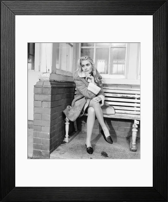 Framed Print : Alexandra Bastedo, 18 years old actress from Hove, Sussex, Friday 18th December 1964 Framed Print : Alexandra Bastedo, 18 years old actress from Hove, Sussex, Friday 18th December 1964