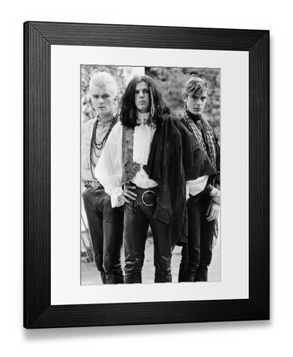 Framed Print : The Cult, including Ian Astbury (centre). 23rd July 1985
