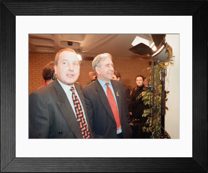 Framed Print : The Welsh devolution referendum of 1997 was a pre-legislative referendum held in Wales