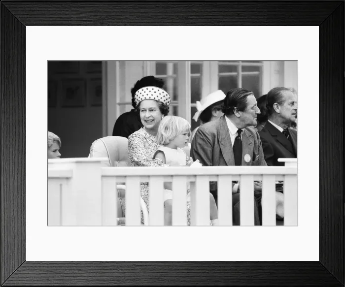 Framed Print : Three year old Zara Phillips, daughter of Princess Anne and Captain Mark Phillips Framed Print : Three year old Zara Phillips, daughter of Princess Anne and Captain Mark Phillips