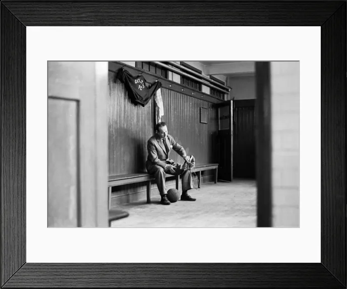Framed Print : Former Celtic football players visit their former grounds. 26th March 1961 Framed Print : Former Celtic football players visit their former grounds. 26th March 1961