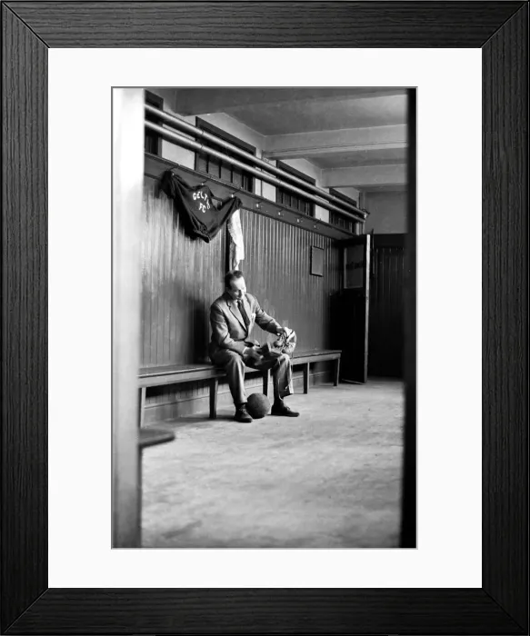 Framed Print : Former Celtic football players visit their former grounds. 26th March 1961 Framed Print : Former Celtic football players visit their former grounds. 26th March 1961