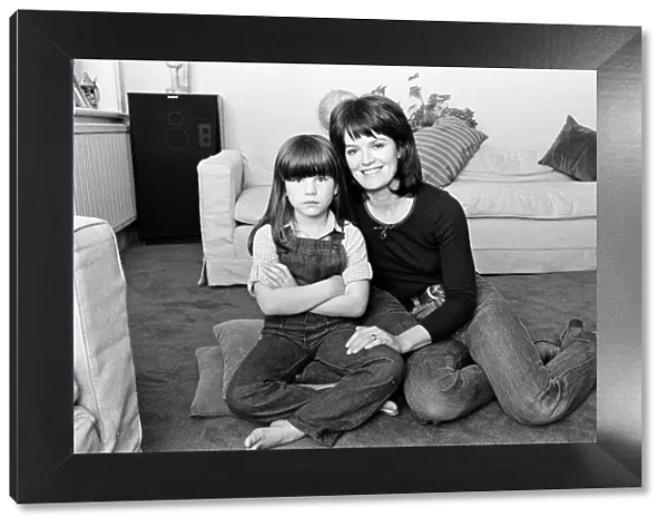 Actress Judy Loe with her daughter Katie Beckinsale. 5th October 1979