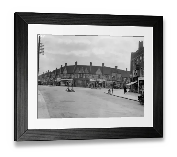 Framed Print : Ruislip High Street 3rd May 1935 Framed Print : Ruislip High Street 3rd May 1935