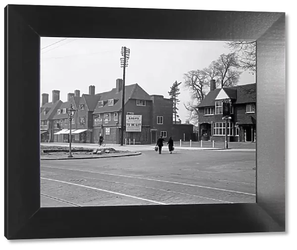 Hillingdon village, Vine Street 3rd May 1935