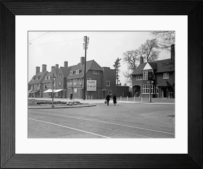 Framed Print : Hillingdon village, Vine Street 3rd May 1935 Framed Print : Hillingdon village, Vine Street 3rd May 1935