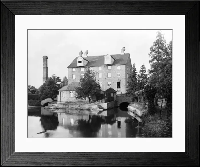 Framed Print : Kings Mill, Denham, Circa 1955 Framed Print : Kings Mill, Denham, Circa 1955