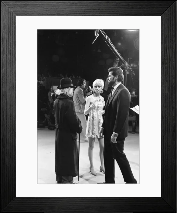 Framed Print : Rowan & Martins Laugh-In, an American sketch comedy television program on the NBC Framed Print : Rowan & Martins Laugh-In, an American sketch comedy television program on the NBC