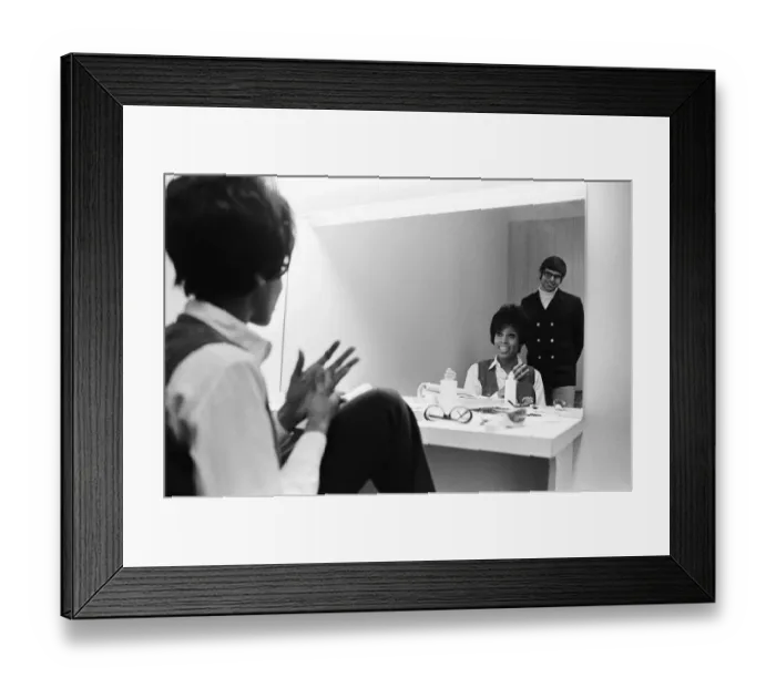 Framed Print : Rowan & Martins Laugh-In, an American sketch comedy television program on the NBC Framed Print : Rowan & Martins Laugh-In, an American sketch comedy television program on the NBC