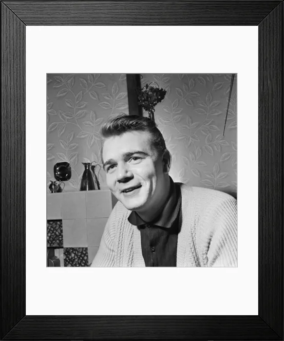 Framed Print : Raymond Jones, 23, of Dovecote, Liverpool, the young man who on 28th October 1961 went Framed Print : Raymond Jones, 23, of Dovecote, Liverpool, the young man who on 28th October 1961 went