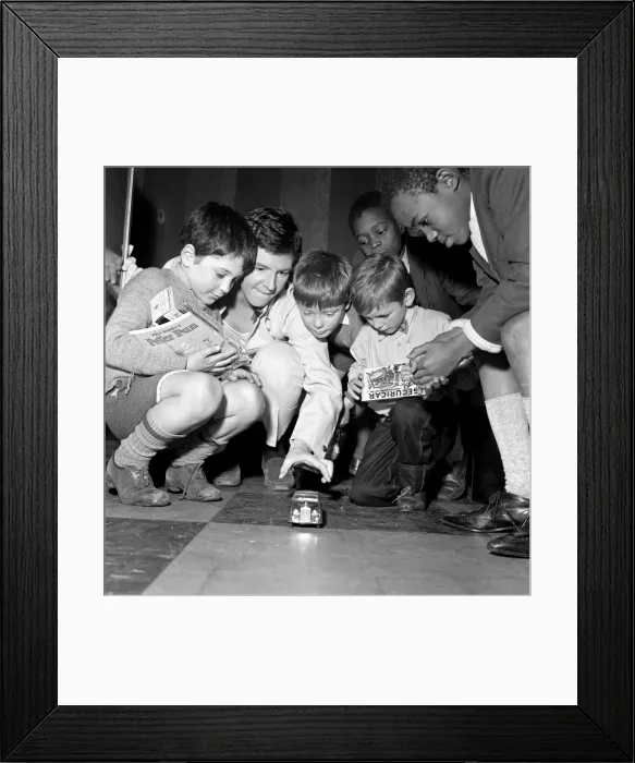 Framed Print : When 45 children from Wood Street Mission in Manchester were invited to take part in a Framed Print : When 45 children from Wood Street Mission in Manchester were invited to take part in a