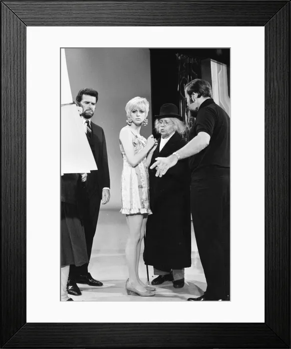 Framed Print : Rowan & Martins Laugh-In, an American sketch comedy television program on the NBC Framed Print : Rowan & Martins Laugh-In, an American sketch comedy television program on the NBC