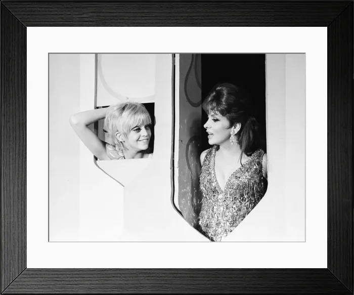 Framed Print : Rowan & Martins Laugh-In, an American sketch comedy television program on the NBC Framed Print : Rowan & Martins Laugh-In, an American sketch comedy television program on the NBC