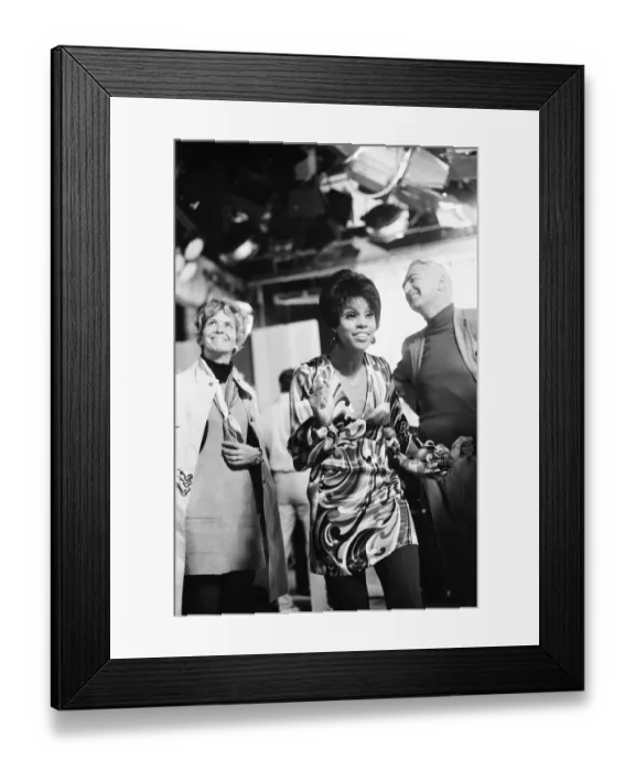 Framed Print : Rowan & Martins Laugh-In, an American sketch comedy television program on the NBC