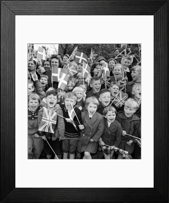 Framed Print : Queen Elizabeth II and Prince Philip, Duke of Edinburgh visit to Denmark Framed Print : Queen Elizabeth II and Prince Philip, Duke of Edinburgh visit to Denmark