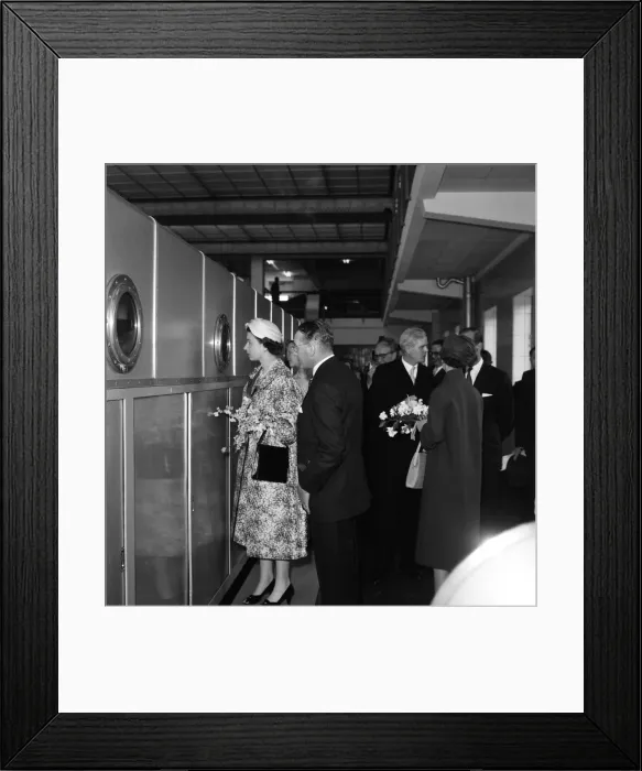 Framed Print : Queen Elizabeth II and Prince Philip, Duke of Edinburgh visit to Denmark Framed Print : Queen Elizabeth II and Prince Philip, Duke of Edinburgh visit to Denmark
