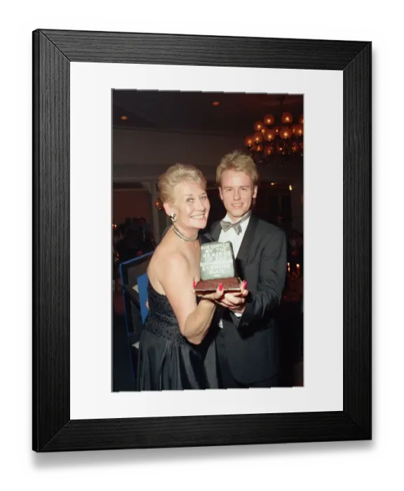 Framed Print : The Birmingham Film and TV Festival annual Dinner at the Botanical gardens