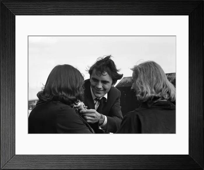 Framed Print : Actor Terence Stamp pictured in a park in London. 13th September 1962 Framed Print : Actor Terence Stamp pictured in a park in London. 13th September 1962